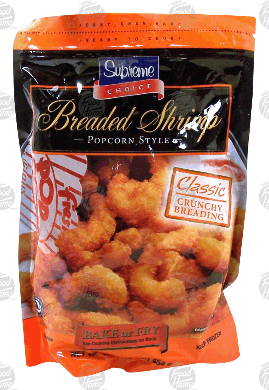 Supreme Choice  breaded shrimp, popcorn style, classic cruncy breading, bake or fry Full-Size Picture